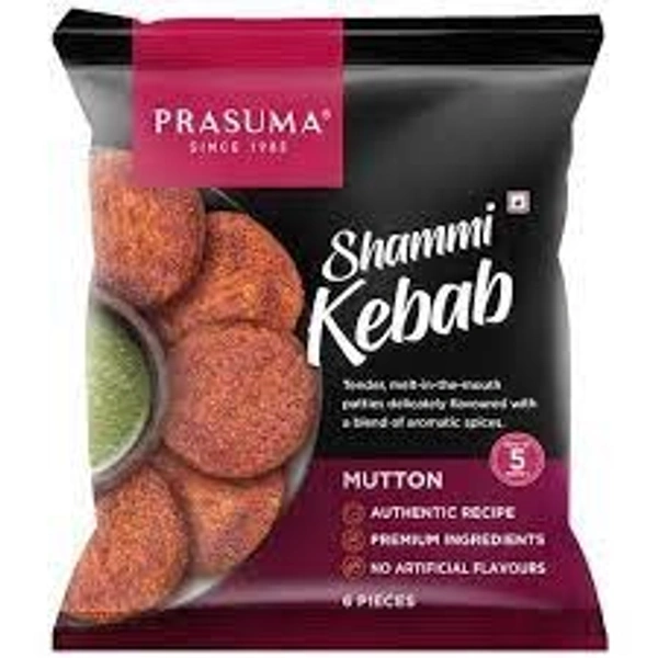 PRASUMA MUTTON SHAMMI KEBAB 6N - 200GM