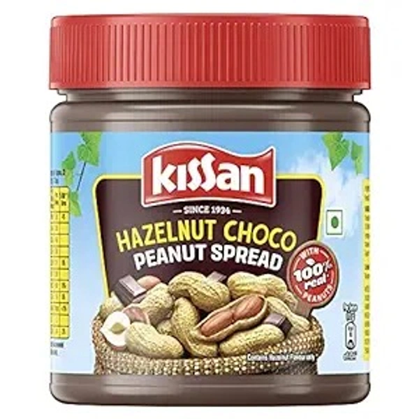 KISSAN PEANUT BUTTER HAZELNUT CHOCO - 350GM
