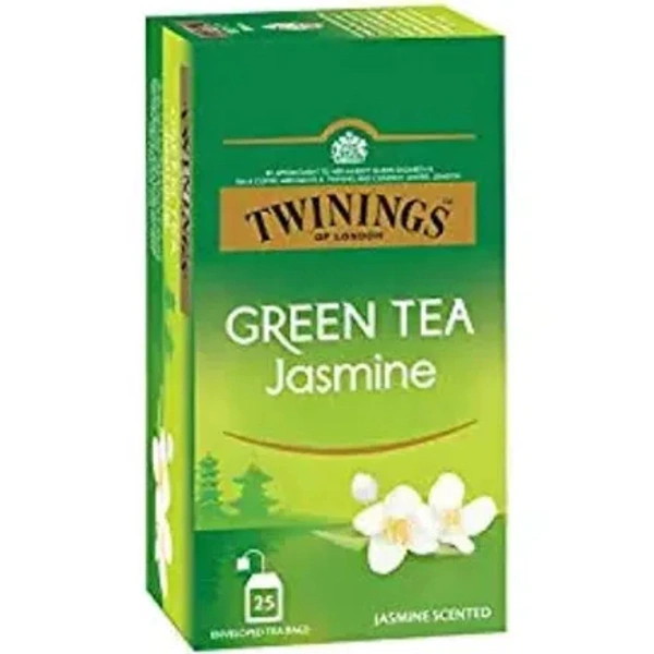 TWININGS GRN TEA & JASMINE T-BAGS - 25N