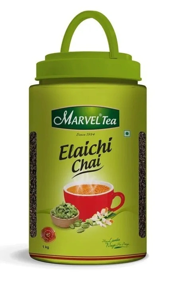 MARVEL TEA ELAICHI TEA - 1KG