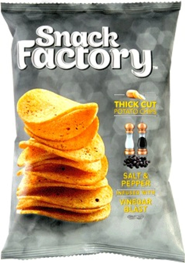 SNACK FACTORY POTATO CHIPS SALT & PEPPER - 45GM