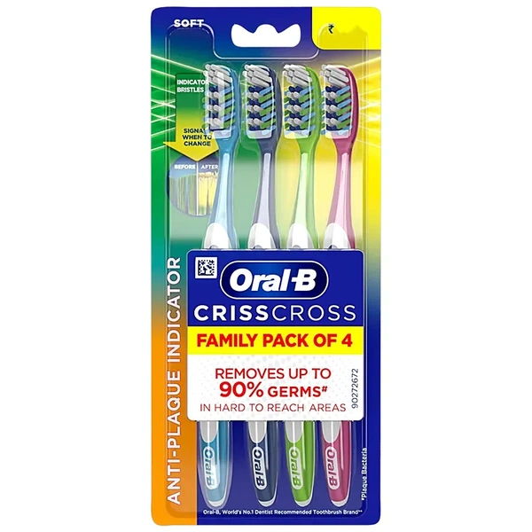 OB TB SOFT CRISS CROSS ANTI-PLAQUE - 4N
