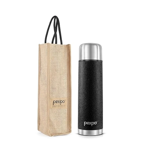 PEXPO VACUUM INST. BOTTLE FLAMINGO ART SS STAINLESS STEE - 500 ML