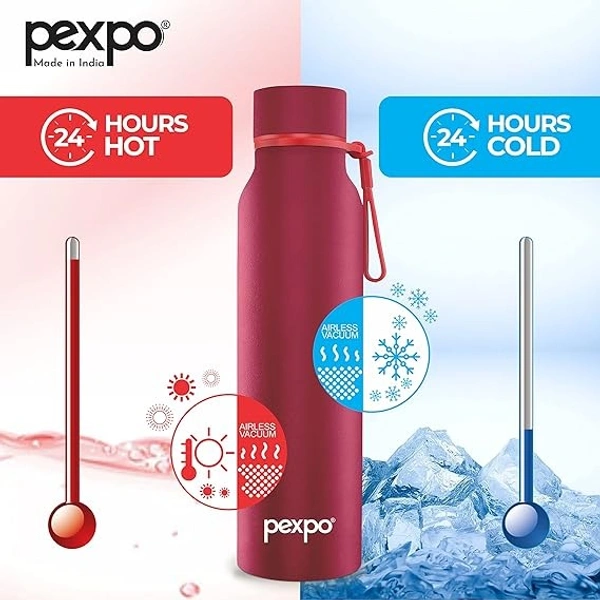 PEXPO VACUUM INST. BOTTLE BOSCO SS STAINLESS STEE - 900 ML