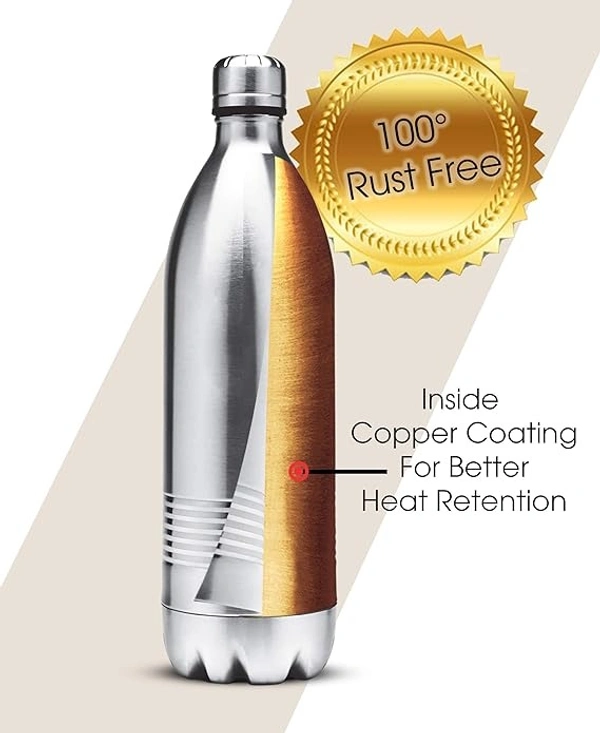 MILTON TS-185 DUO DLX VACUUM INSULATED BOTTLE - 500ML