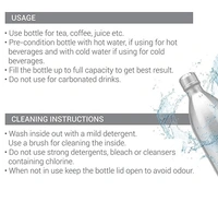 MILTON TS-185 DUO DLX VACUUM INSULATED BOTTLE - 500ML