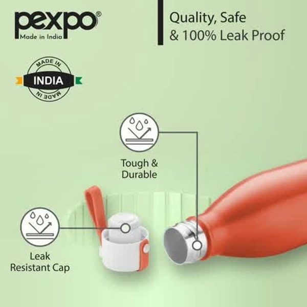 PEXPO VACUUM INST. BOTTLE ESPRESSO SS STAINLESS STEE - 750 ML