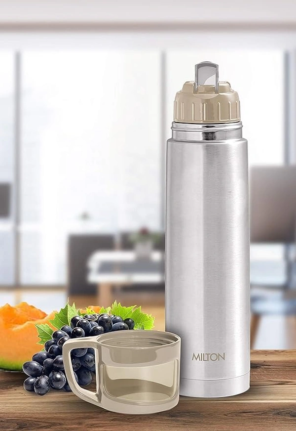 MILTON TS-285 GLASSY 1000 VACUUM INSULATED BOTTLE - 1 LTR
