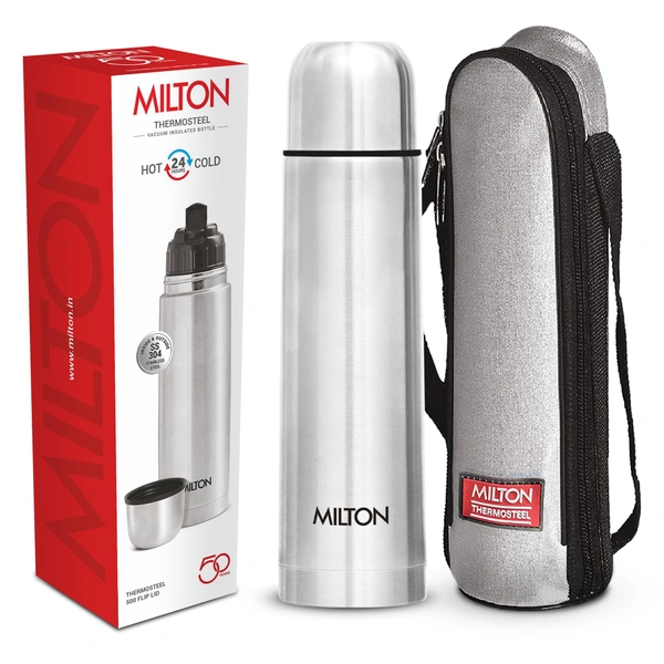 MILTON TS-261 FLIP LID VACUUM INSULATED FLASK 1LTR - 1LTR