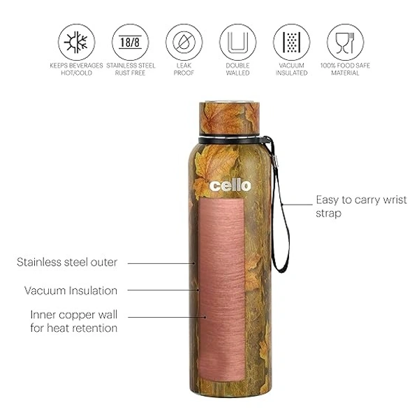CELLO VACUSTEEL BOTTLE DEEZEE MATE - 550 ML