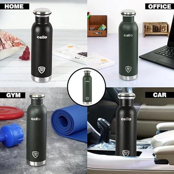CELLO VACUSTEEL BOTTLE DURO MAC - 900 ML
