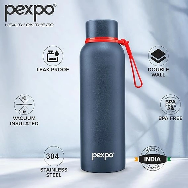 PEXPO VACUUM INST. BOTTLE BRAVO SS STAINLESS STEE - 700 ML