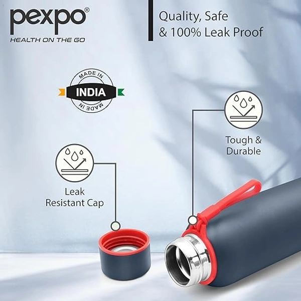 PEXPO VACUUM INST. BOTTLE BRAVO SS STAINLESS STEE - 700 ML