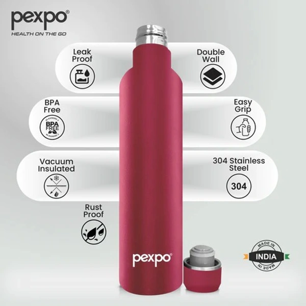 PEXPO VACUUM INST. BOTTLE OREO CP 2 SS STAINLESS STEE - 500 ML