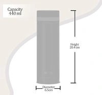MILTON TS-405 SLIM FLASK 500 VACCUM INSULATED FLASK - 500 ML