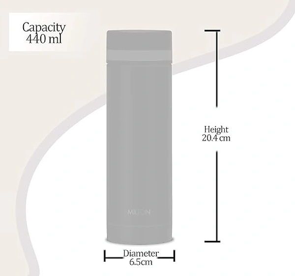 MILTON TS-405 SLIM FLASK 500 VACCUM INSULATED FLASK - 500 ML