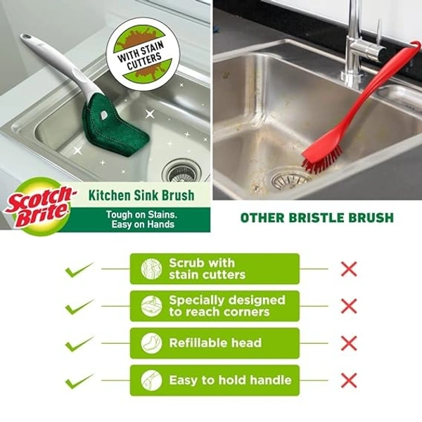 SB KITCHEN SINK BRUSH - 1N