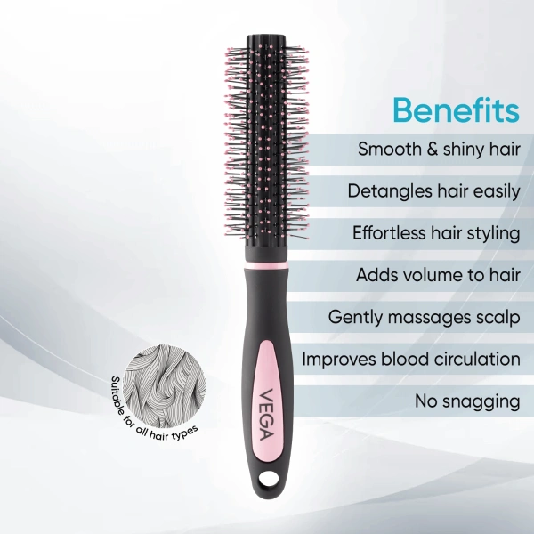 VEGA R21-RB HAIR BRUSH ROUND - 1N
