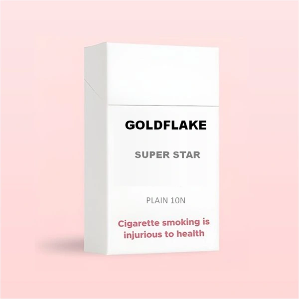GOLDFLAKE SUPER STAR PLAIN - 10N