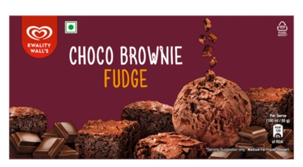 KW BRICK CHOCO BROWNIE FUDFE - 700ML