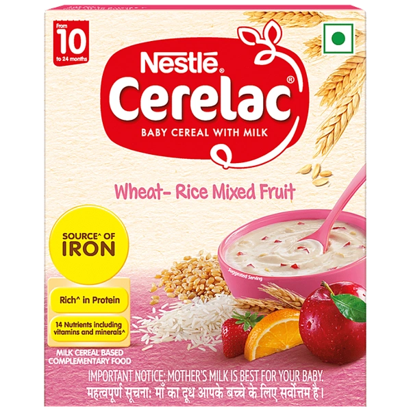 CERELAC S3 WHEAT RICE MIXED FRUIT - 300GM