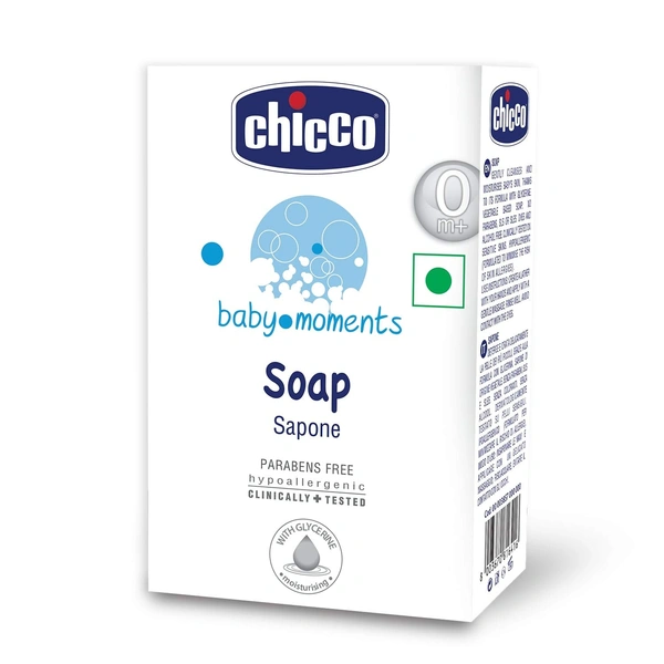 CHICCO BABY SOAP GLYCERIN - 75GM
