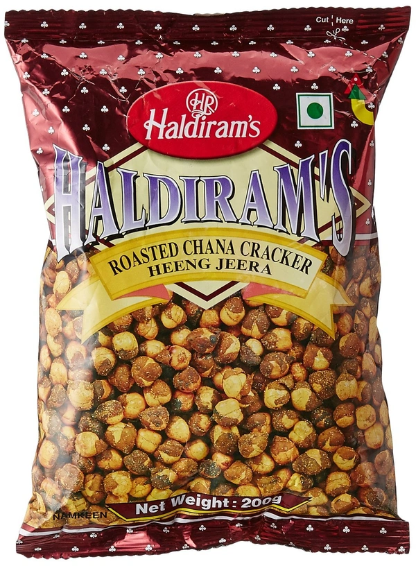HALDIRAM ROASTED CHANA CRK H&J - 200GM