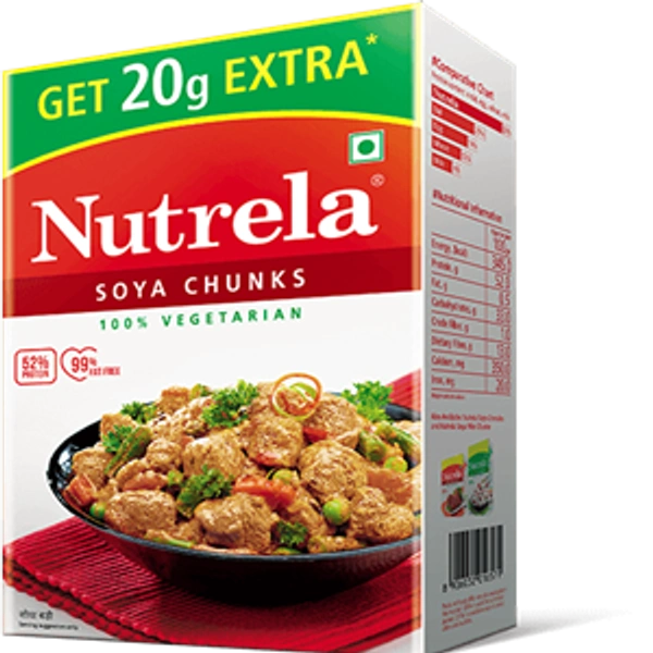 NUTRELA CHUNKS - 200GM
