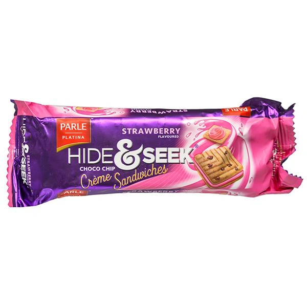 PARLE H&S CREAM SANDWICH STRAWBERRY - 120GM