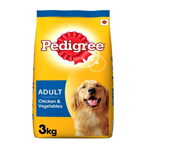 PEDIGREE ADLT CHK&VEG - 3KG