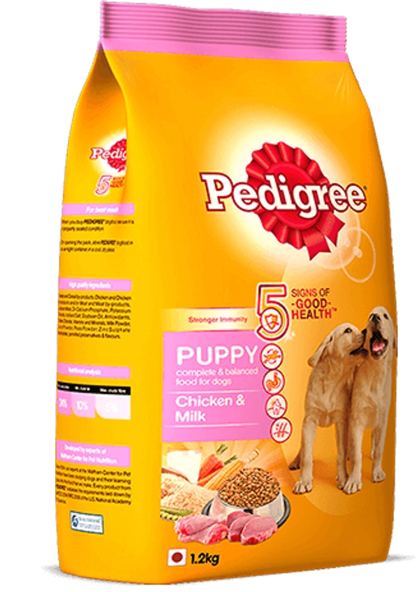 PEDIGREE PUPPY CHK & MILK - 1KG
