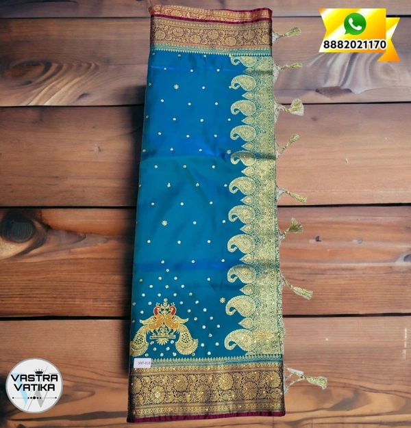 BANARASI SILK - FIROZI