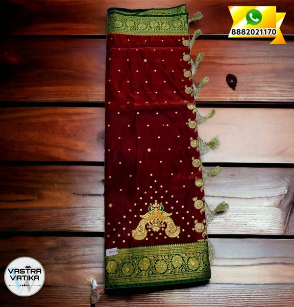 BANARASI SILK - MAROON