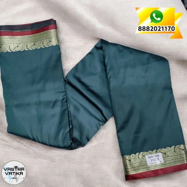 DELHI SILK - Dark mehendi