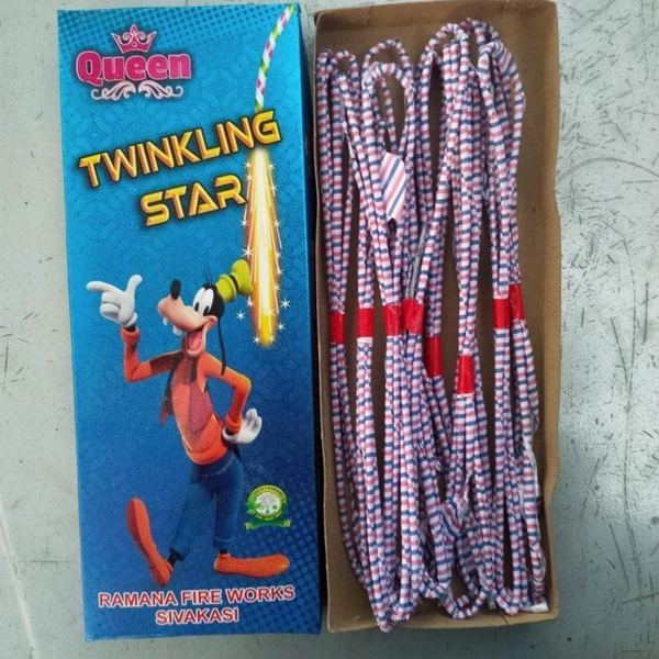 4" TWINKLING STAR (10 Pcs)