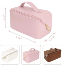 Cosmetic Travel Bag  - Pink Lace