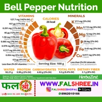 BELL PEPPER (कलरफुल शिमला मिर्च )
