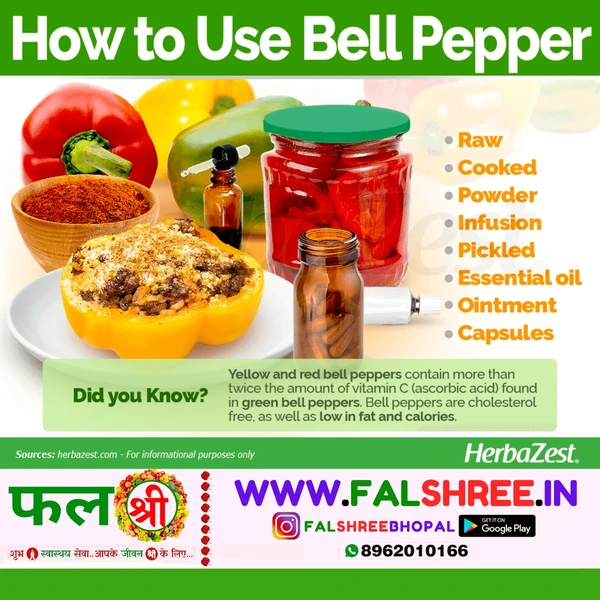 BELL PEPPER (कलरफुल शिमला मिर्च )