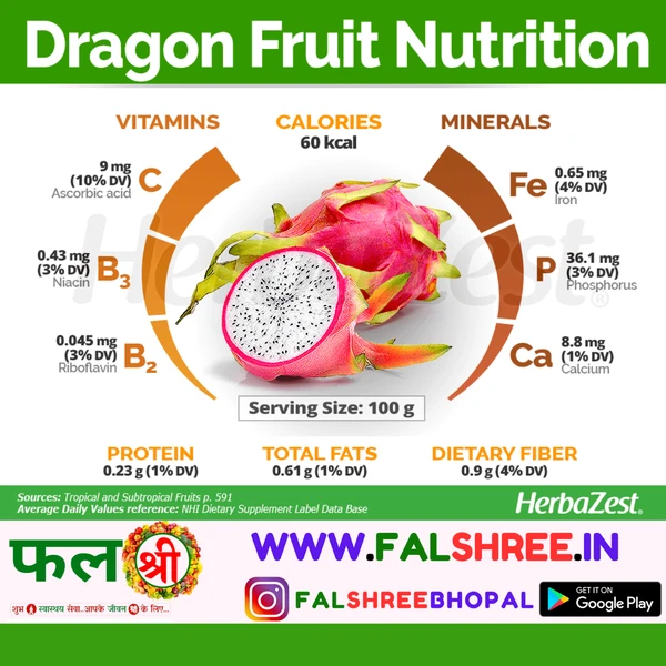 DRAGON (ड्रेगन फल ) - 500g