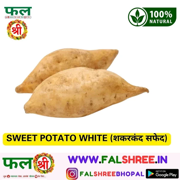 SWEET POTATO WHITE(शकरकंद सफेद) - 250