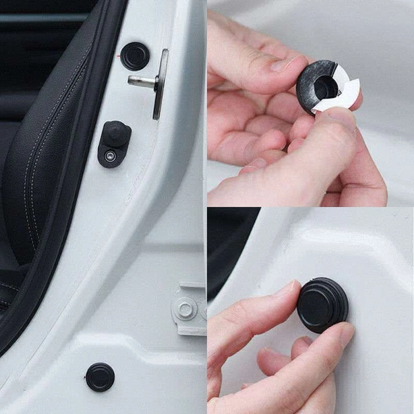 Car Shock Absorber Gasket Door Silicone Cushion Cushion Anti-Closing-Scratch Set Of 10pcs