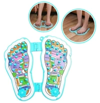 Foot Massager Pad Manual Massage Board for Heel & Feet Fatigue Plantar Fasciitis Pain Relief, Body Targeting Acupressure Chart
