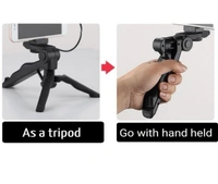 Vlogging Kit Camera Video Recording for Video Making, Mic, Mini Tripod Stand, LED Light & Phone Holder Clip for Making Videos Podcasting