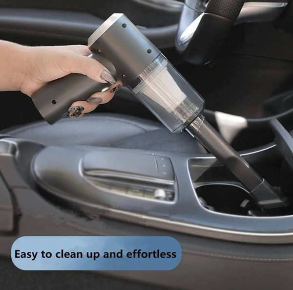3in1 Portable High Power Car Vacuum Cleaner with Blower | USB Rechargeable Wireless Handheld Car Vacuum Cleaner Traveling, Camping Reusable,Portable,Rechargeable (Vacuum with Blower)(Multy)