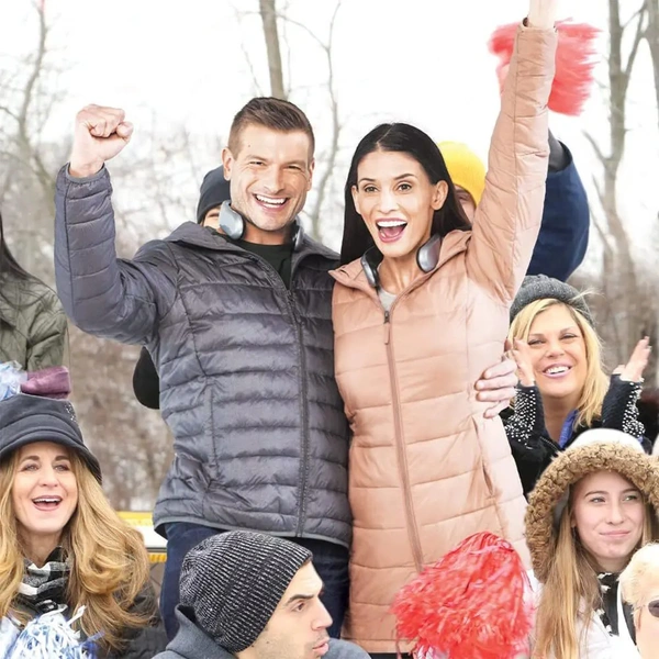 Portable Hand Warmer and Neck Warmer Graphene Heating Winter Thermal Rechargeable Warm Heater Gifts for Women Men Kids