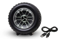 Tyre Portable Wireless Speaker with Loud Stereo Sound, Indoor, Outdoor Speakers with Bluetooth 4.2, 5H Playtime, 10m Bluetooth Range for Home, Party