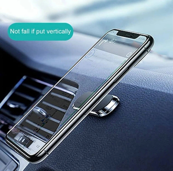 Magnetic Magnet Cell Phone Holder for Car Dashboard/Bed/Wall Mount with Ring and Square Plate For All Model