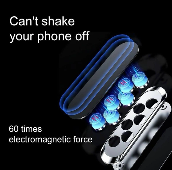 Magnetic Magnet Cell Phone Holder for Car Dashboard/Bed/Wall Mount with Ring and Square Plate For All Model