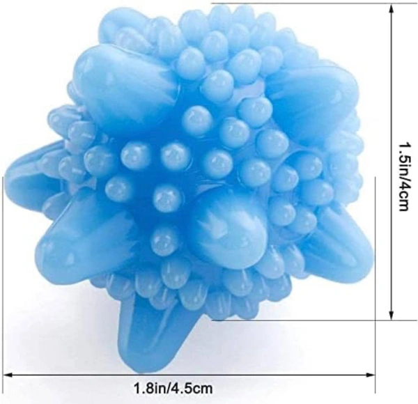 Washing Machine Solid Colorful Washer Balls Laundry Balls Washing Ball, Laundry Scrubbing Balls Tangle-Free for Washing Machine Detergent Bar Detergent Bar ( Pack Of 20 )