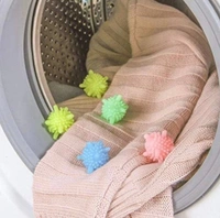Washing Machine Solid Colorful Washer Balls Laundry Balls Washing Ball, Laundry Scrubbing Balls Tangle-Free for Washing Machine Detergent Bar Detergent Bar ( Pack Of 20 )